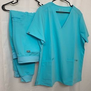Neon Blue Figs XL/XXL set